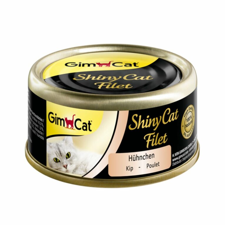 GimCat ShinyCat Filet Hühnchen 6x70g