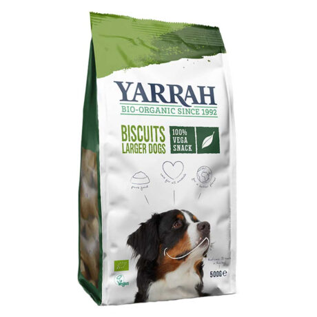 Yarrah | Biscuits larger dogs vegetarisch / vegan | 4 x 500 g