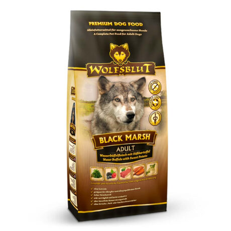 Wolfsblut | Black Marsh - Wasserbüffel mit Süßkartoffel | Adult | 2 x 15 kg