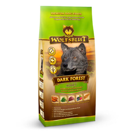 Wolfsblut | Dark Forest - Wild und Süßkartoffel | Adult | 15 kg