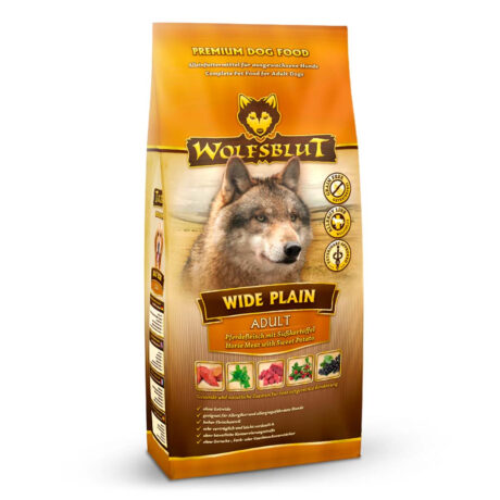 Wolfsblut | Wide Plain - Pferdefleisch und Süßkartoffel | Adult | 15 kg