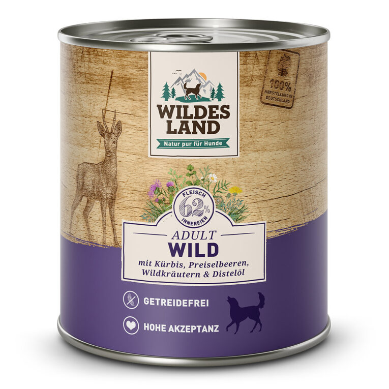Wildes Land - Nassfutter - Wild mit Kürbis