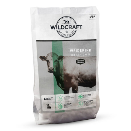Wildcraft | Weiderind mit Kartoffel | Gebacken | 12 kg