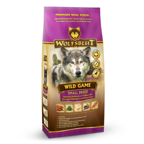Wolfsblut | Wild Game - Rebhuhn, Wildtaube und Süßkartoffel | Small Breed | 15 kg