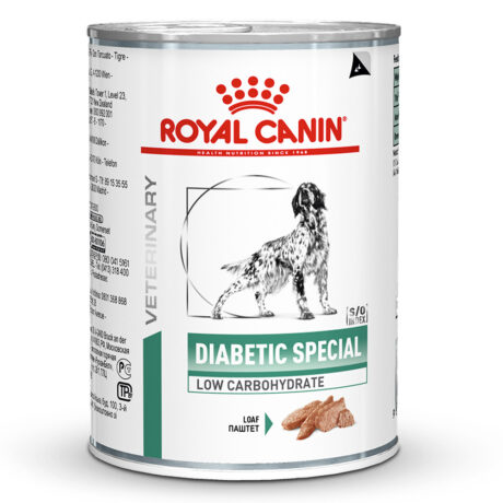 Royal Canin Veterinary Diet | Diabetic Special Low Carbohydrate Mousse | 12 x 410 g