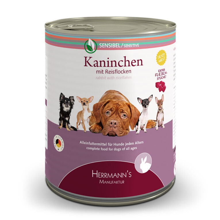 Selection Sensibel Kaninchen mit Reisflocken