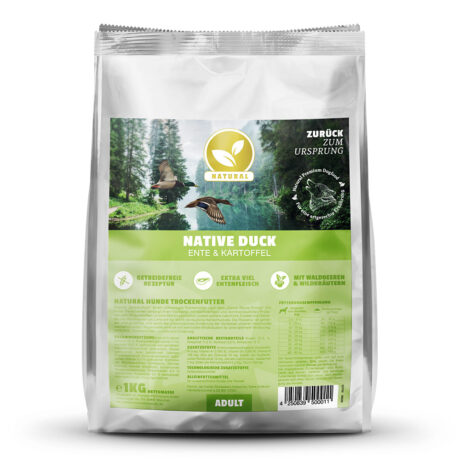 Natural | Native Duck mit Ente und Kartoffeln | 1 kg
