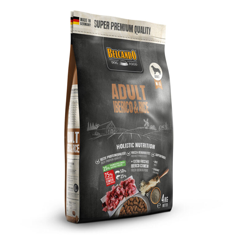 Adult Iberico & Rice Die Kombination aus extra frischem Iberico Schweinefleisch und leicht verdaulichem Reis macht das Trockenfutter Adult Iberico & Reis zu einem einmaligen Geschmackserlebnis. Das Besondere: Die kleinen schwarzen Schweine leben halbwild in den beweideten Eichenhainen Süd- und Westspaniens. Dank viel Bewegung