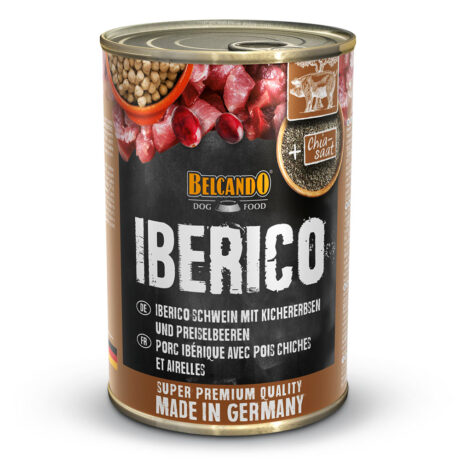 Belcando | Iberico mit Kichererbsen | Super Premium | 12 x 400 g