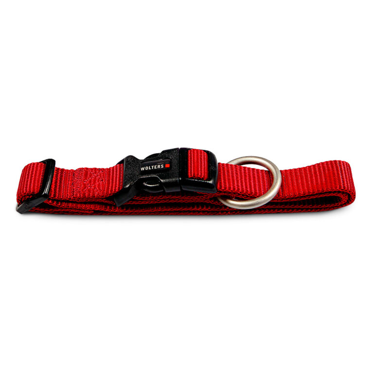 Halsband Professional rot Das Halsband Professional der Firma Wolters kommt hohen Ansprüchen von Hund und Besitzer entgegen. Die Professional Serie zeichnet sich durch besonders leistungsfähiges Nylon aus. Das Nylon ist 2
