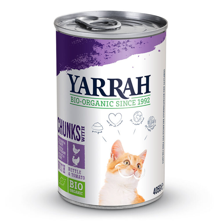 Yarrah - Nassfutter - Bio Bröckchen mit Huhn