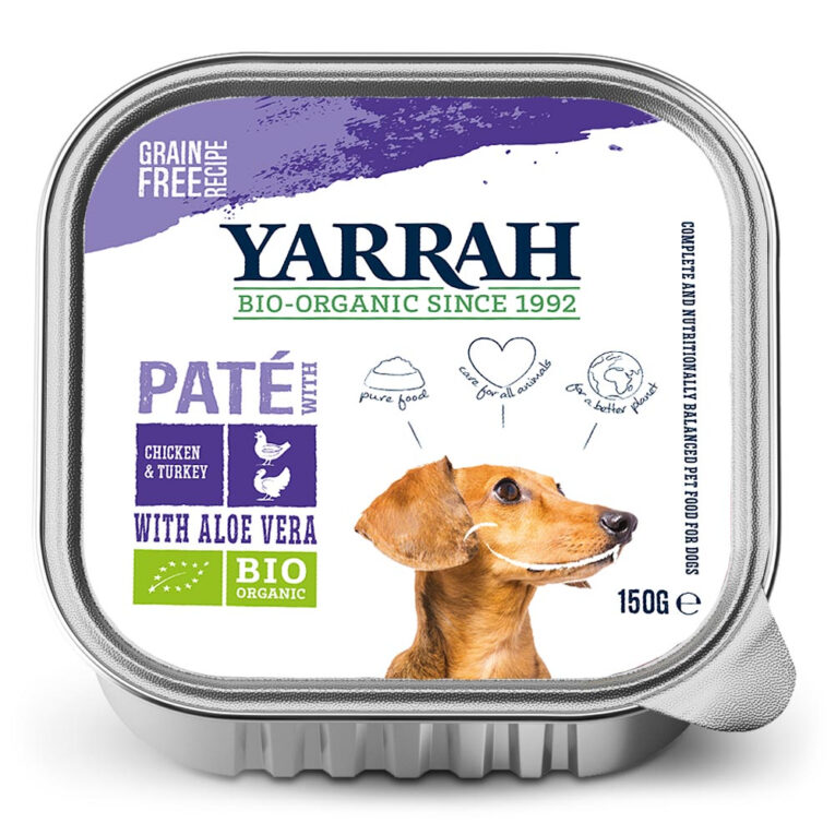 Yarrah - Nassfutter - Bio Paté mit Huhn