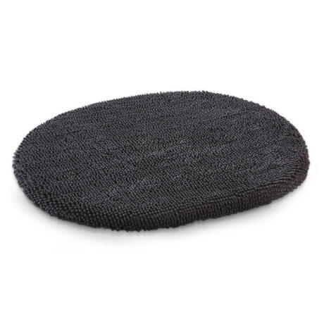Wolters | Cleankeeper ovale Matte mitternachtsblau | L 83,5 x B 64,5 x H 5 cm