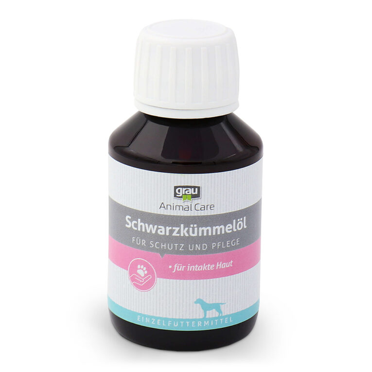 Schwarzkümmelöl Das Schwarzkümmelöl unterstützt das Immunsystem und verändert den Hautgeruch des Hundes auf natürliche Weise. Das Schwarzkümmelöl von grau im Überblick: Verändert den Hautgeruch des Hundes auf natürliche Weise Unterstützt das Immunsystem Ausgezeichnete Qualität aus Ägypten