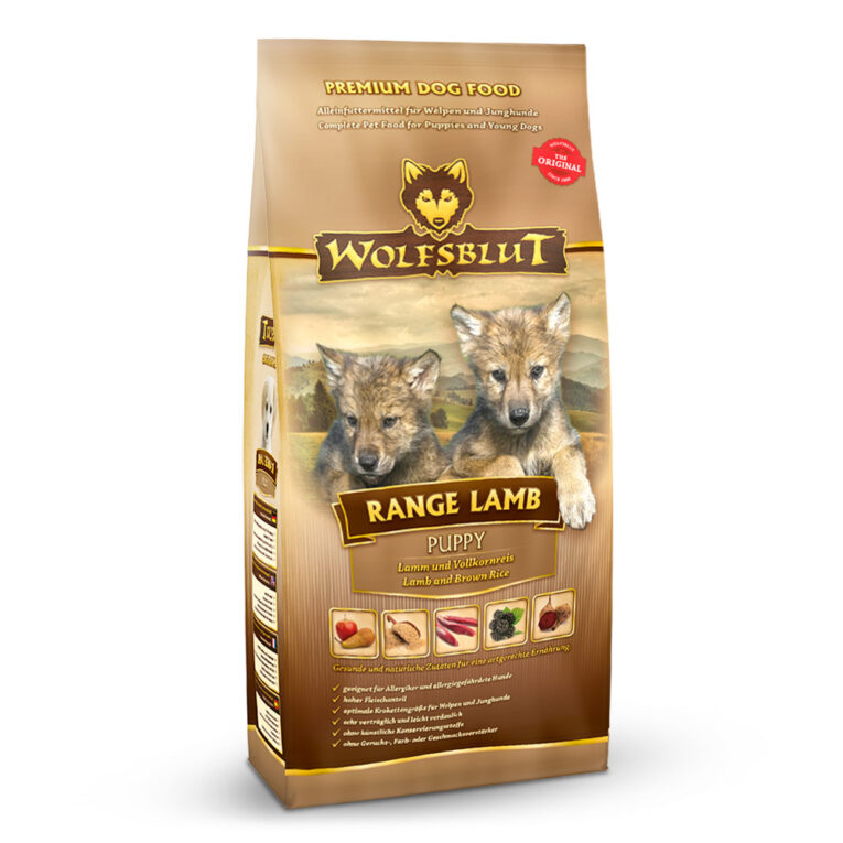 Wolfsblut Range Lamb Puppy In den Rocky Mountains Nordamerikas