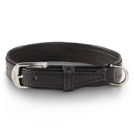 Wolters | Terravita Bioleder flach schwarz | L 40 cm x B 2 cm