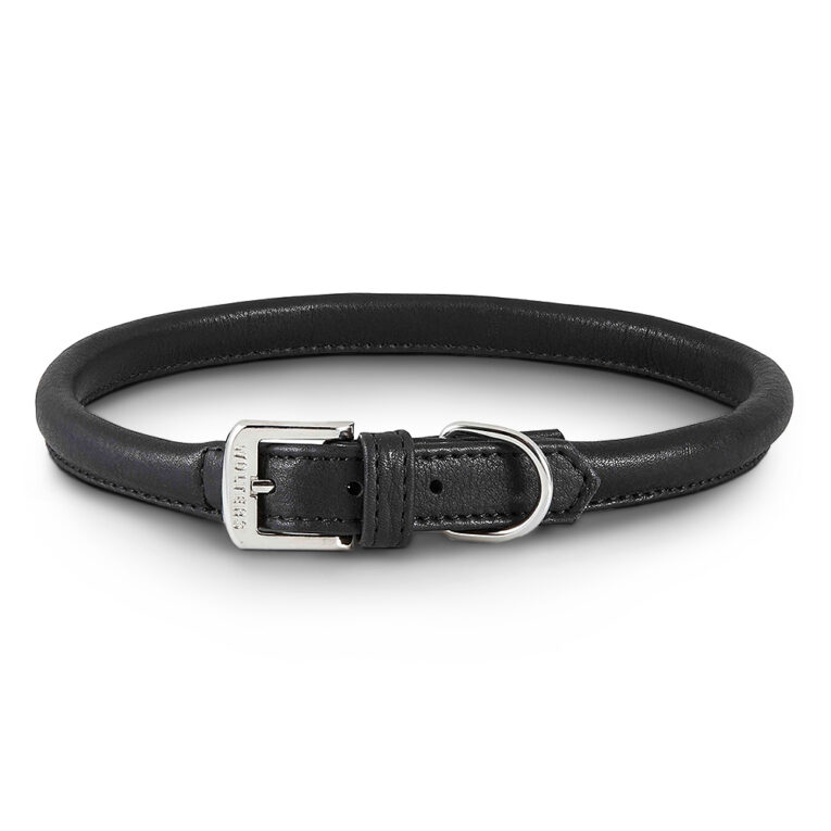 Wolters - Hundehalsband - Terravita Bioleder rund genäht Die rund genähte Lederserie Terravita von Wolters überzeugt mit ursprünglichem Material und einer interessanten Form. Verwendet wird hochwertiges Rindnappaleder von glücklichen allgäuer Rindern