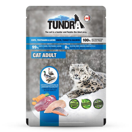 Tundra | Ente, Truthahn & Lachs | Cat | 16 x 85 g