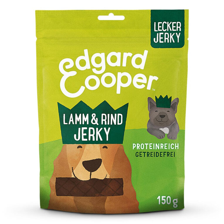 Köstliches Lamm & Rind Jerky Ein Leben mit Hund ist voll besonderer Moment. Und was ist besser