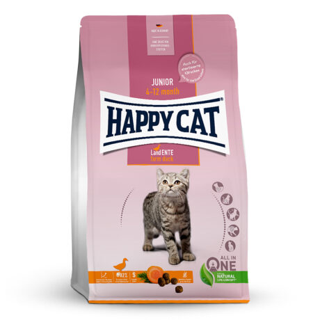 Happy Cat | Junior Land Ente | Young | 1,3 kg