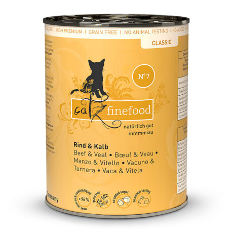 catz finefood | No.7 Kalb und Rind | Classic | 24 x 400 g