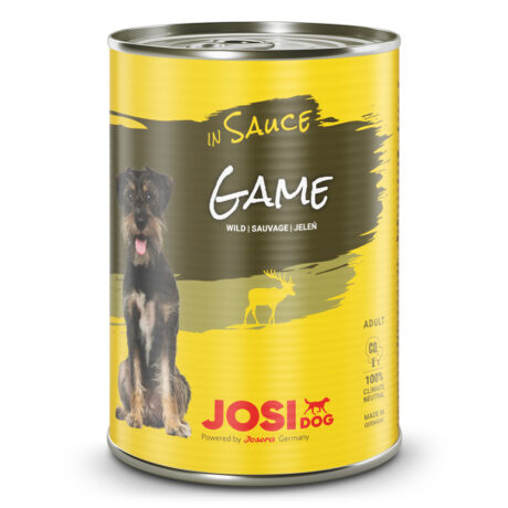 JosiDog | Game in Sauce | 12 x 415 g