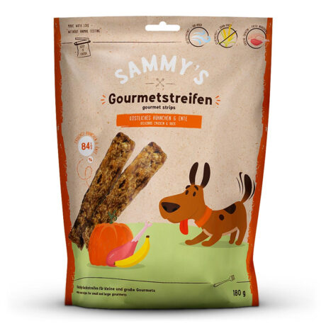 bosch | Gourmetstreifen Hühnchen & Ente | Sammy's | 180 g