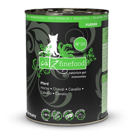 catz finefood | No.123 Pferd | Purrrr | 24 x 400 g
