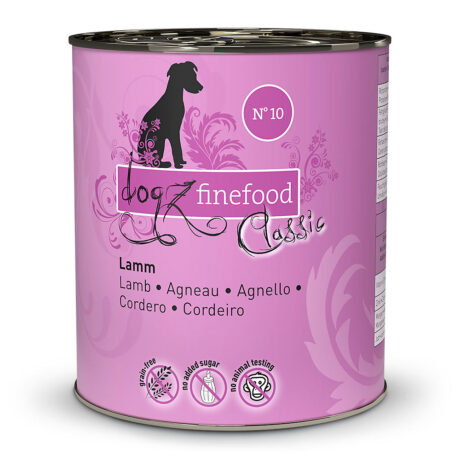 dogz finefood | No.10 Lamm | Classic | 6 x 800 g