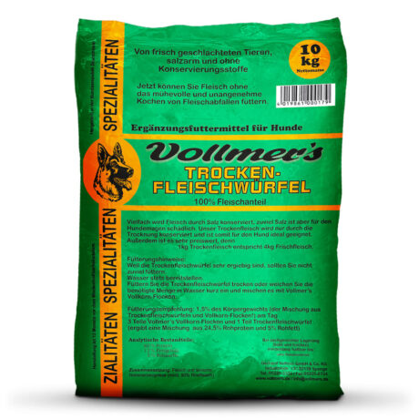 Vollmer's | Trockenfleischwürfel | 10 kg