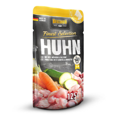 Belcando | Huhn mit Reis, Möhren & Zucchini | Finest Selection | 24 x 125 g