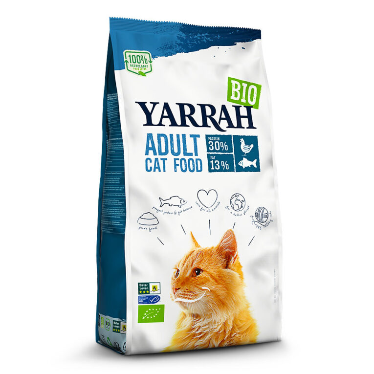 Yarrah Huhn & Fisch (MSC) Trockenfutter Köstliches Trockenfutter mit MSC-Hering