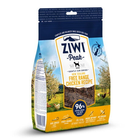 Ziwi | Free Range Chicken | Air Dried Dog Food | 8 x 454 g