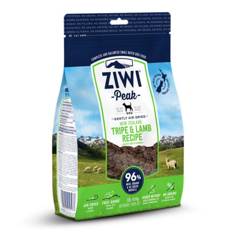 Ziwi | Tripe and Lamb | Air Dried Dog Food | 8 x 454 g