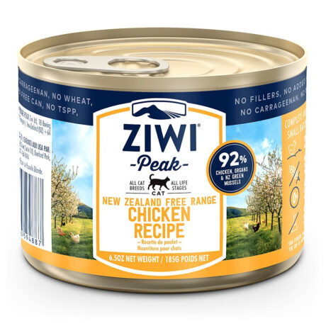 Ziwi | Free-Range Chicken | Canned Cat Food | 24 x 185 g