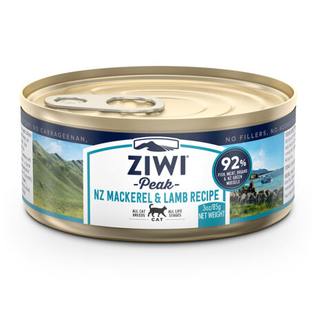 Ziwi | Mackerel and Lamb | Canned Cat Food | 48 x 85 g
