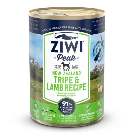Ziwi | Tripe and Lamb | Canned Dog Food | 24 x 390 g