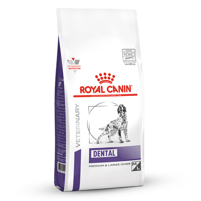 Royal Canin Veterinary Diet - Trockenfutter - Dental Medium & Large Dogs ROYAL CANIN® Veterinary Health Nutrition Bereits seit dem Jahr 1968 folgt ROYAL CANIN® der Überzeugung