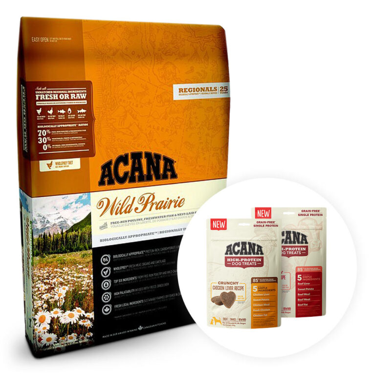 Acana | Aktionspaket: 2 x 100 g Snack gratis | Regionals | 6 kg