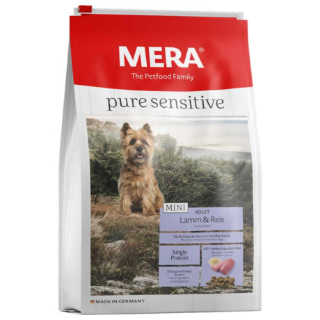 Mera | Mini Adult Lamm & Reis | Pure Sensitive | 3 x 1 kg