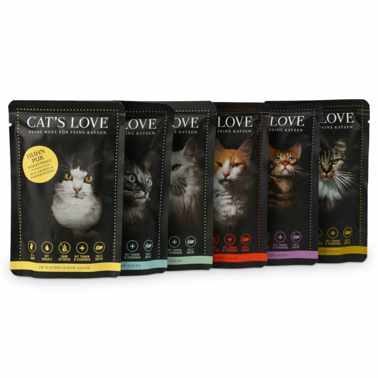 Cat’s Love Katzenfutter Multipack 12x85g