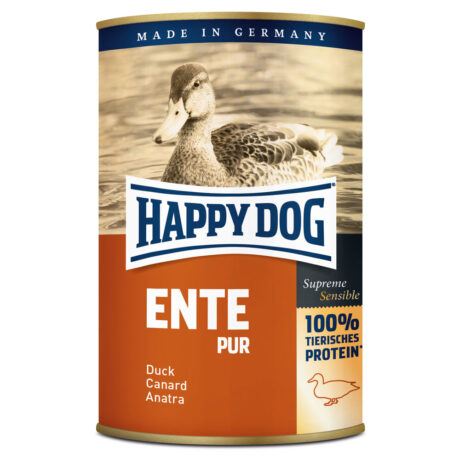 Happy Dog | Ente Pur | Supreme Sensible | 48 x 400 g