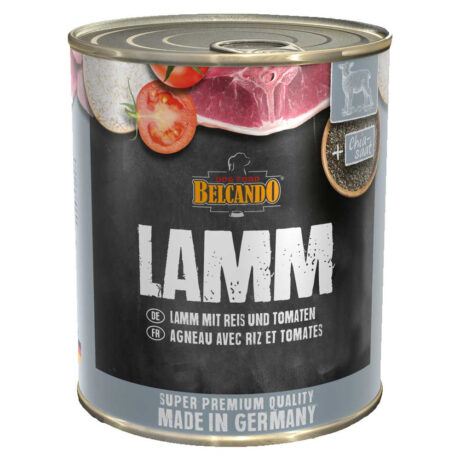 Belcando | Lamm mit Reis & Tomaten | Super Premium | 12 x 800 g