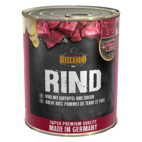 Belcando | Rind mit Kartoffeln & Erbsen | Super Premium | 6 x 800 g