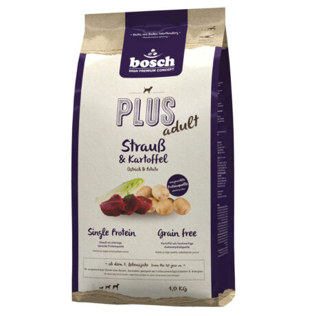 bosch | Adult Strauß & Kartoffel | HPC Plus | 5 x 1 kg