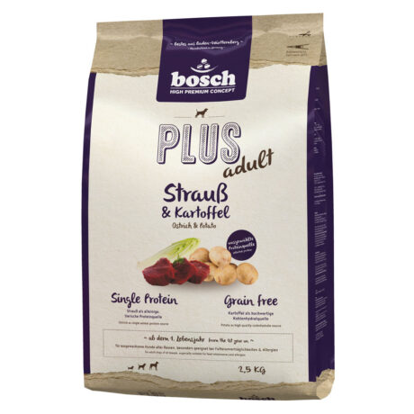 bosch | Adult Strauß & Kartoffel | HPC Plus | 4 x 2,5 kg