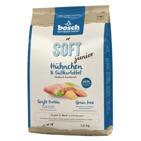 bosch | Junior Hühnchen & Süßkartoffel | HPC Soft | 4 x 2,5 kg