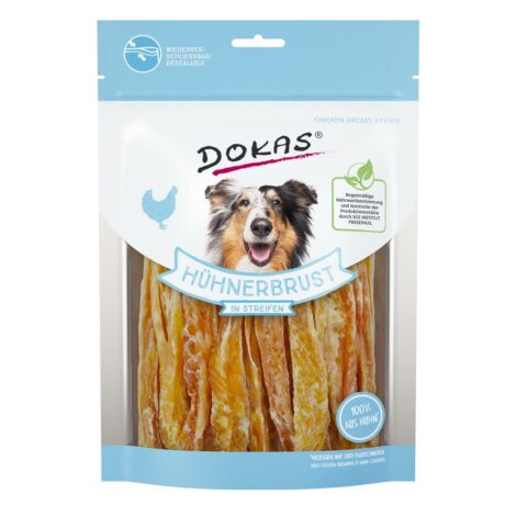 DOKAS | Hühnerbrust in Streifen | 250 g