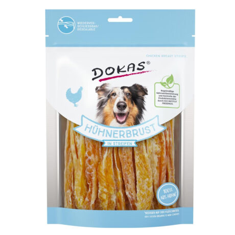 DOKAS | Hühnerbrust in Streifen | 8 x 250 g