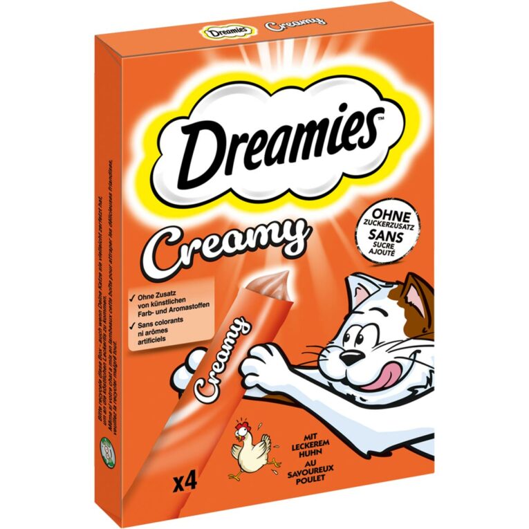DREAMIES Creamy mit Huhn Multipack 44x10g